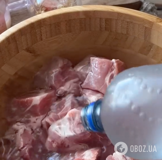 Мінеральна вода для м'яса
