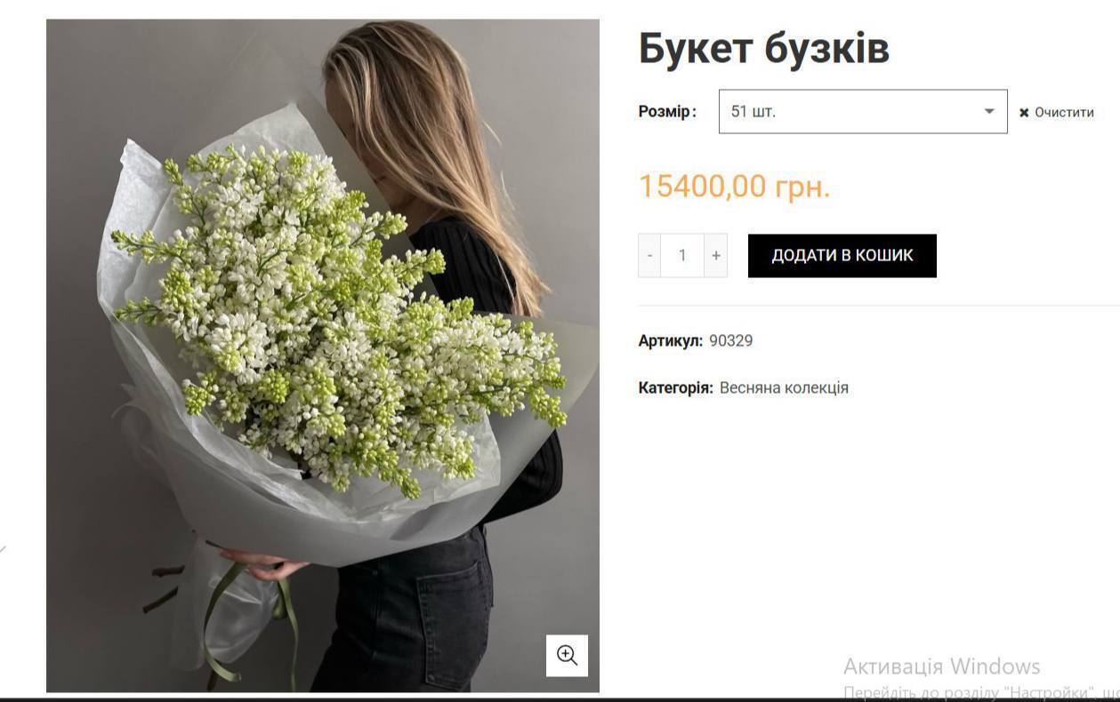 Яка вартість квіткових композицій