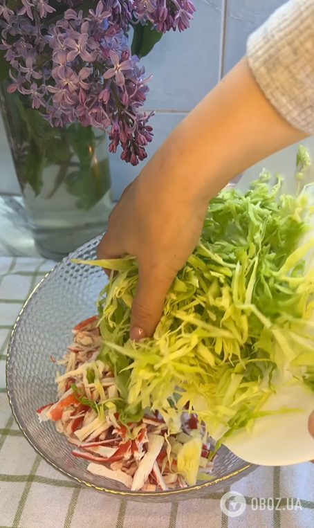 Вкусный салат из молодой капусты и крабовых палочек: на каждый день и для праздничного стола