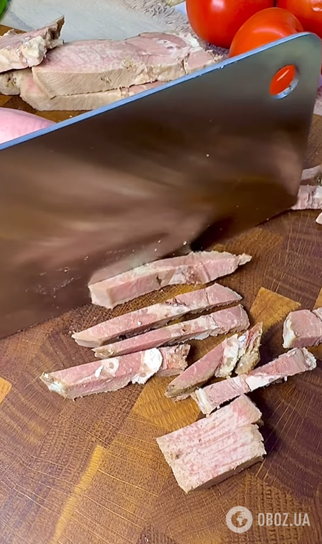 Майонезный салат с языком для обеда и для праздничного стола: как приготовить сытное блюдо