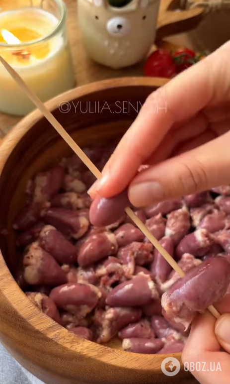 Как приготовить вкусный шашлык из куриных сердечек: удивите родных новым оригинальным блюдом