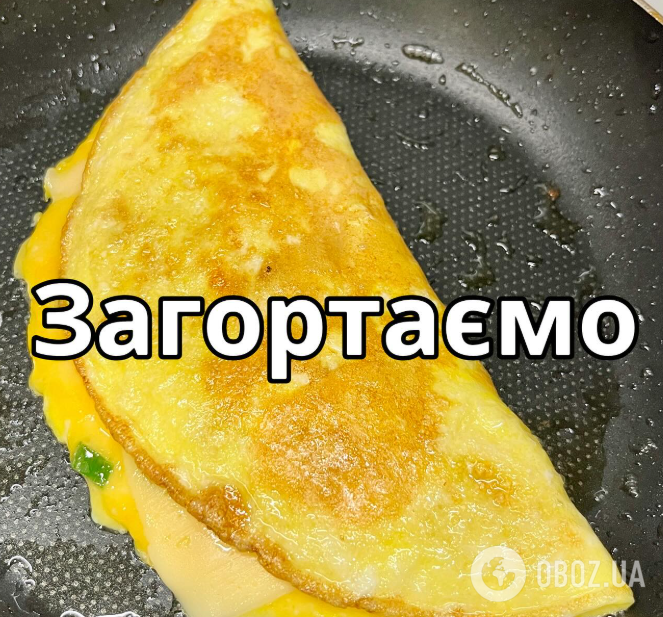 Сытный омлет с начинкой за 5 минут: Арсен Мирзоян поделился вариантом вкусного завтрака