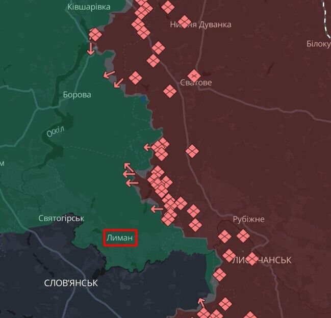 Росія стягнула в 10 разів більше військовослужбовців: експерт назвав найнебезпечніший напрямок фронту. Карта