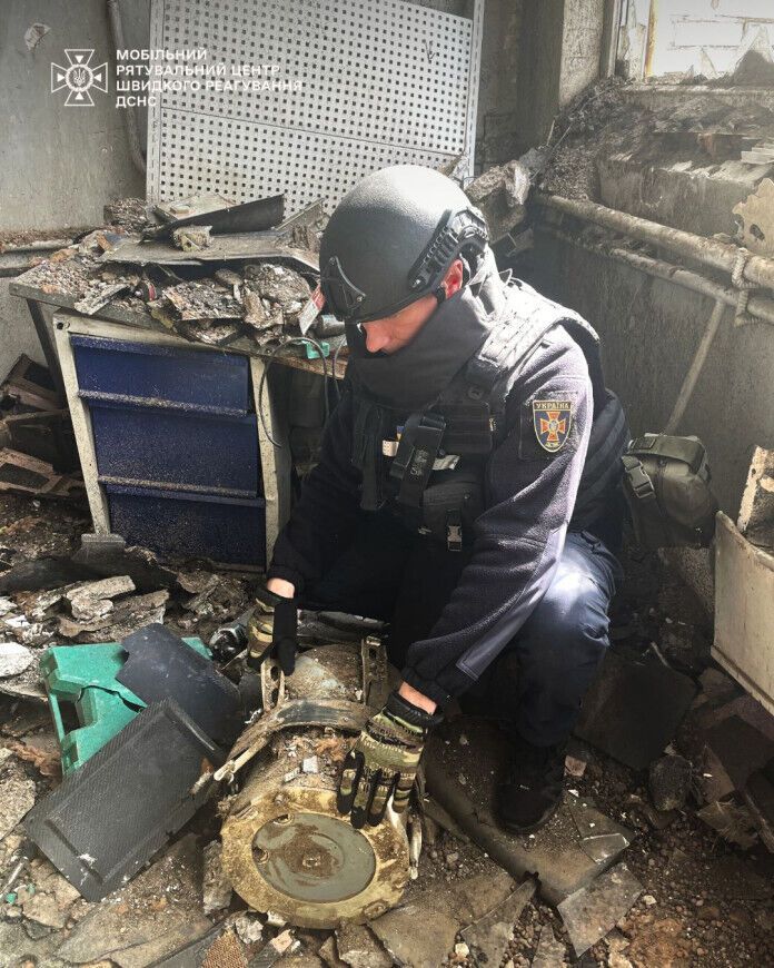 Под Киевом на территории предприятия обнаружили боевую часть "Шахеда". Фото и подробности