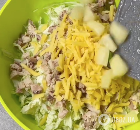 Приготовление салата