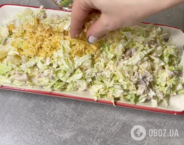 Салат из пекинской капусты