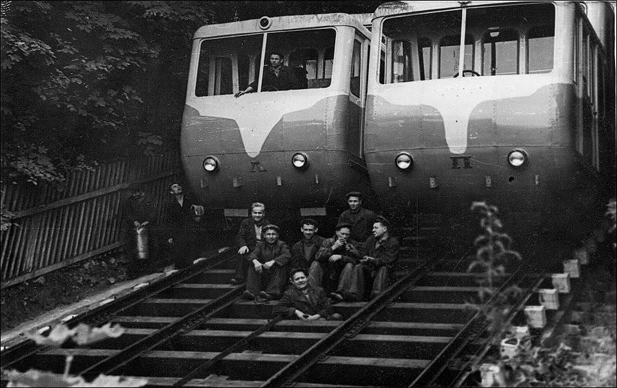 Киевский фуникулер: раньше линия была короче, а в 1920-х оборвался вагон. Архивные фото
