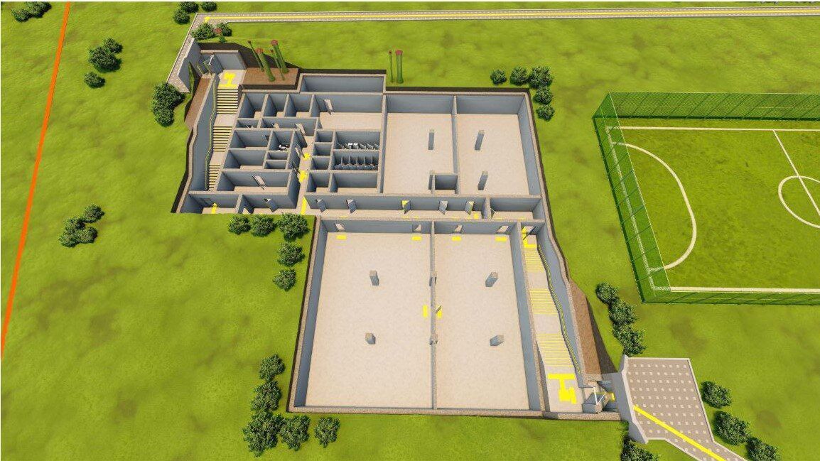 Проект укрытия