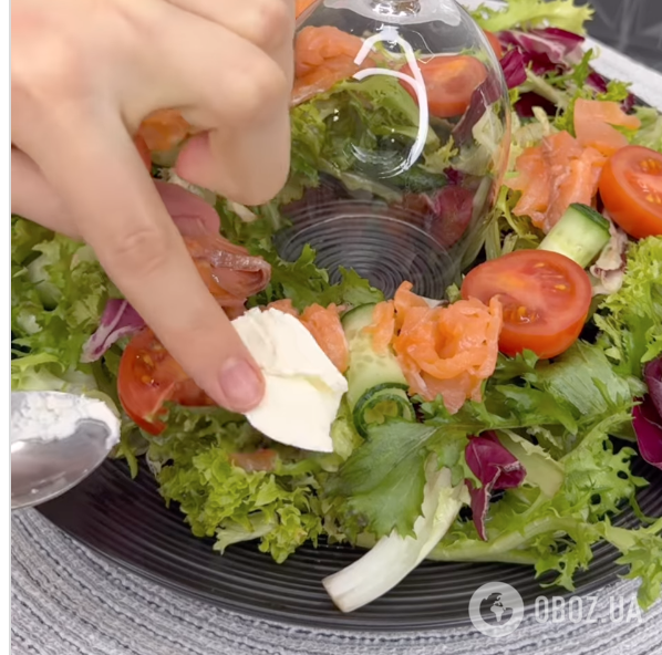 Приготовление салата