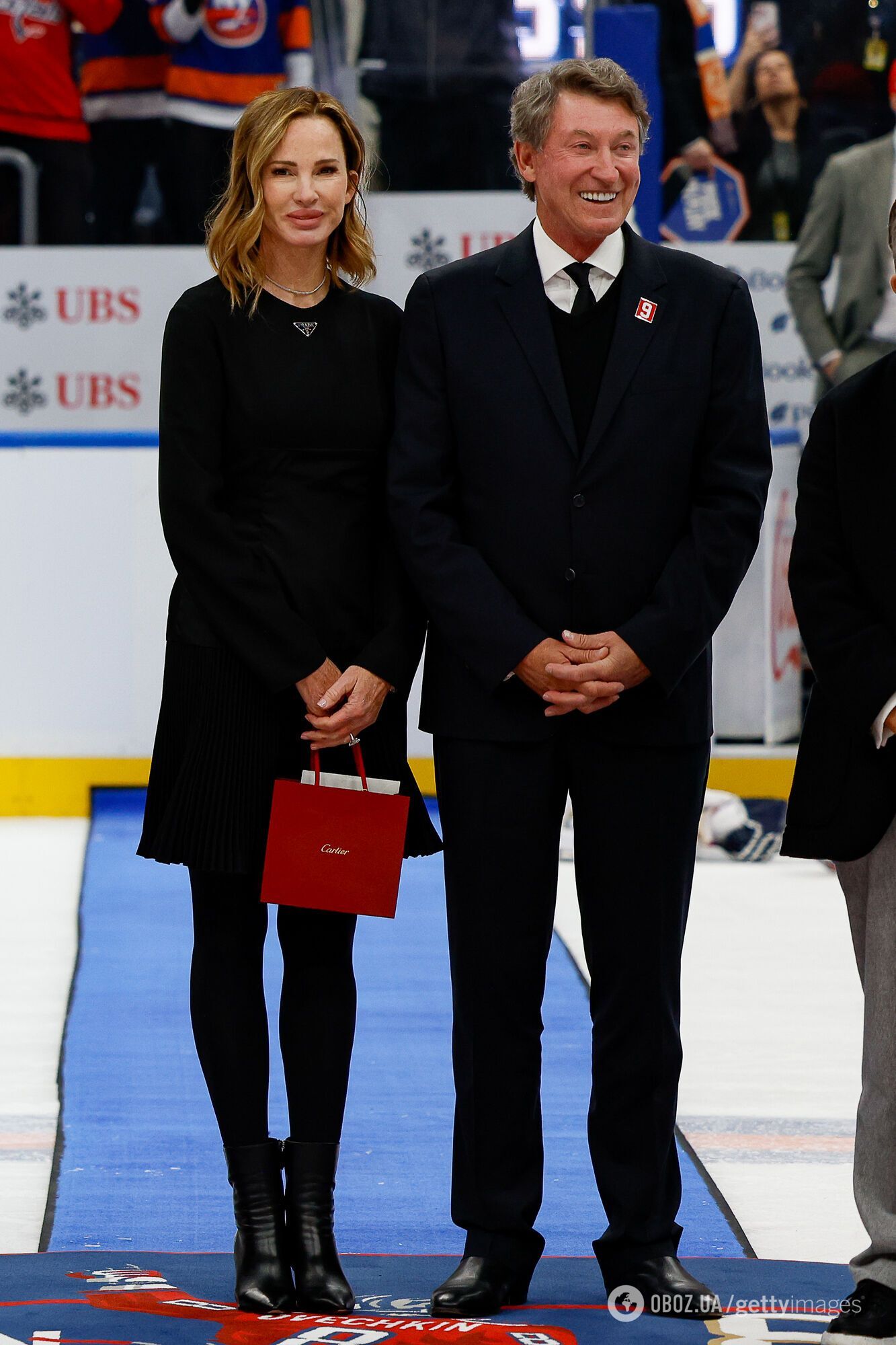 Стало известно, что сделала жена Гретцки после того, как Овечкин побил рекорд ее мужа