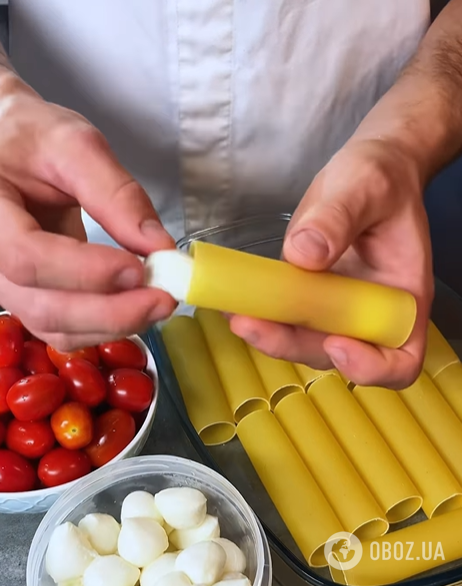 Лучше привычных макарон: как вкусно приготовить каннеллони с сыром и помидорами на обед