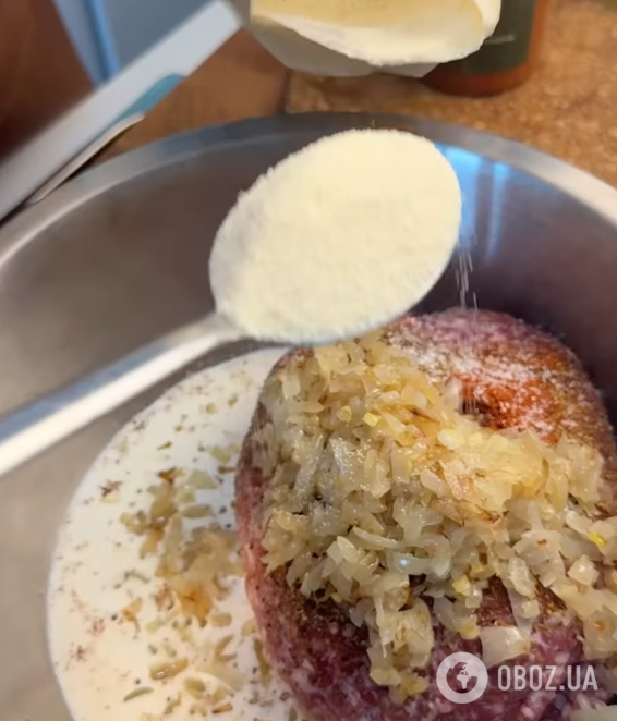 Ингредиенты для фарша