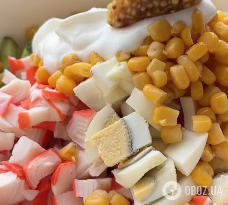 Приготовление салата