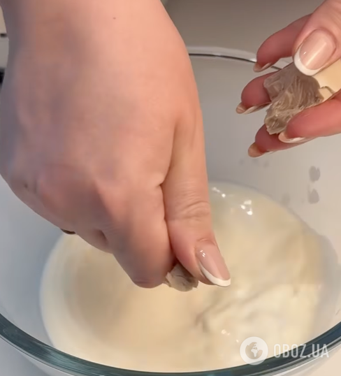 Приготовление опары