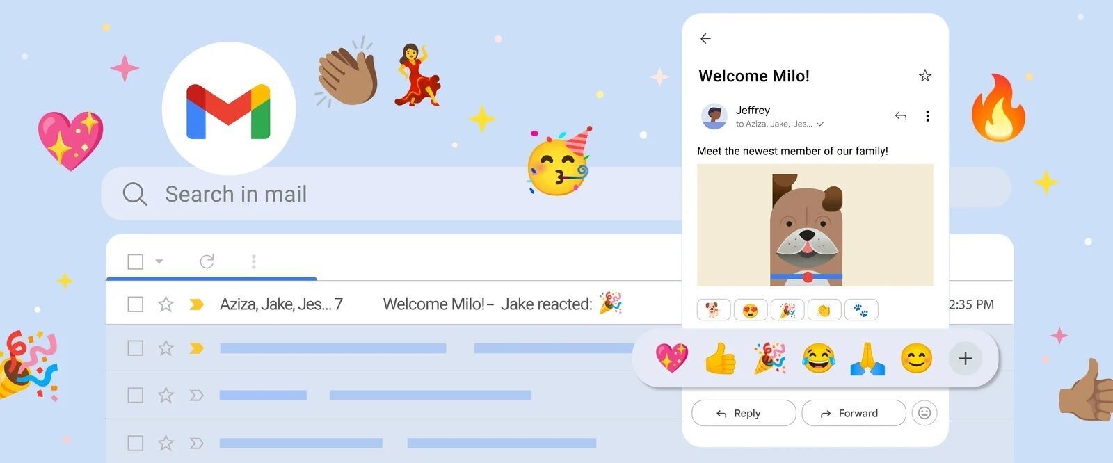 У Gmail тепер можна відповісти на лист емодзі: як налаштувати