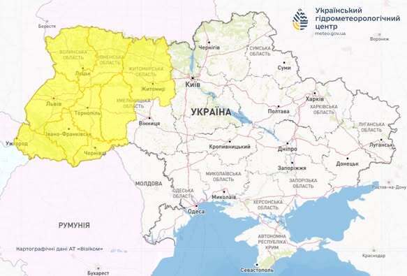 Дожди, заморозки и даже мокрый снег: какой будет погода в Украине в субботу, 10 мая