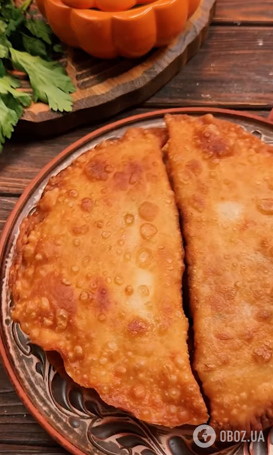 Хрустящие чебуреки