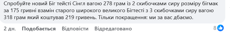 Отзыв о цене