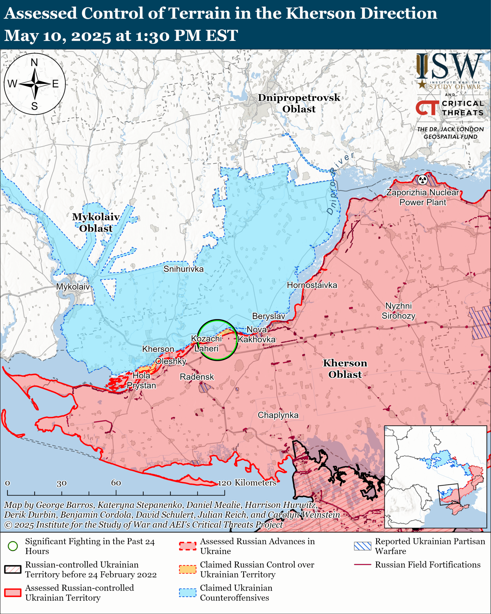 ВСУ продвинулись на Курщине, войска РФ имеют успех под Торецком: карты ISW