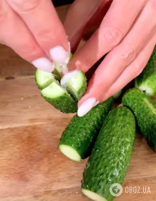 Огурцы для закуски