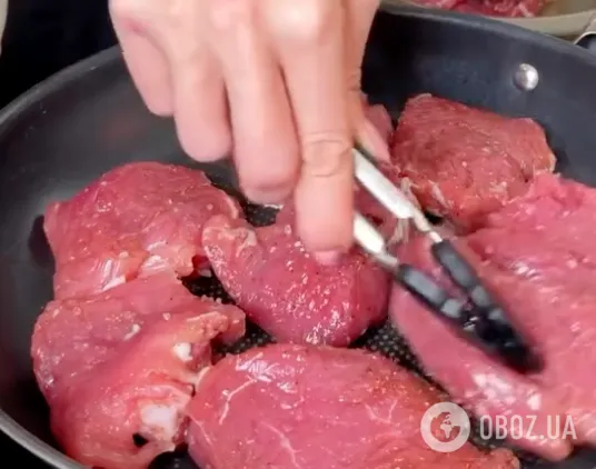 Жареное мясо