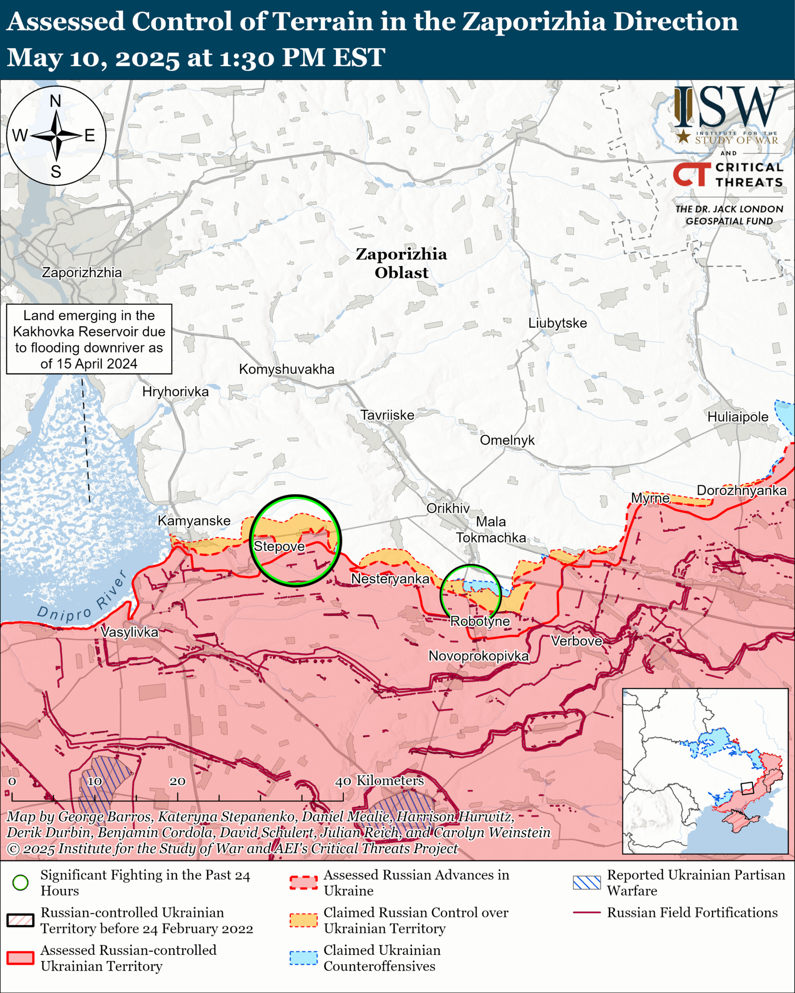 ВСУ продвинулись на Курщине, войска РФ имеют успех под Торецком: карты ISW