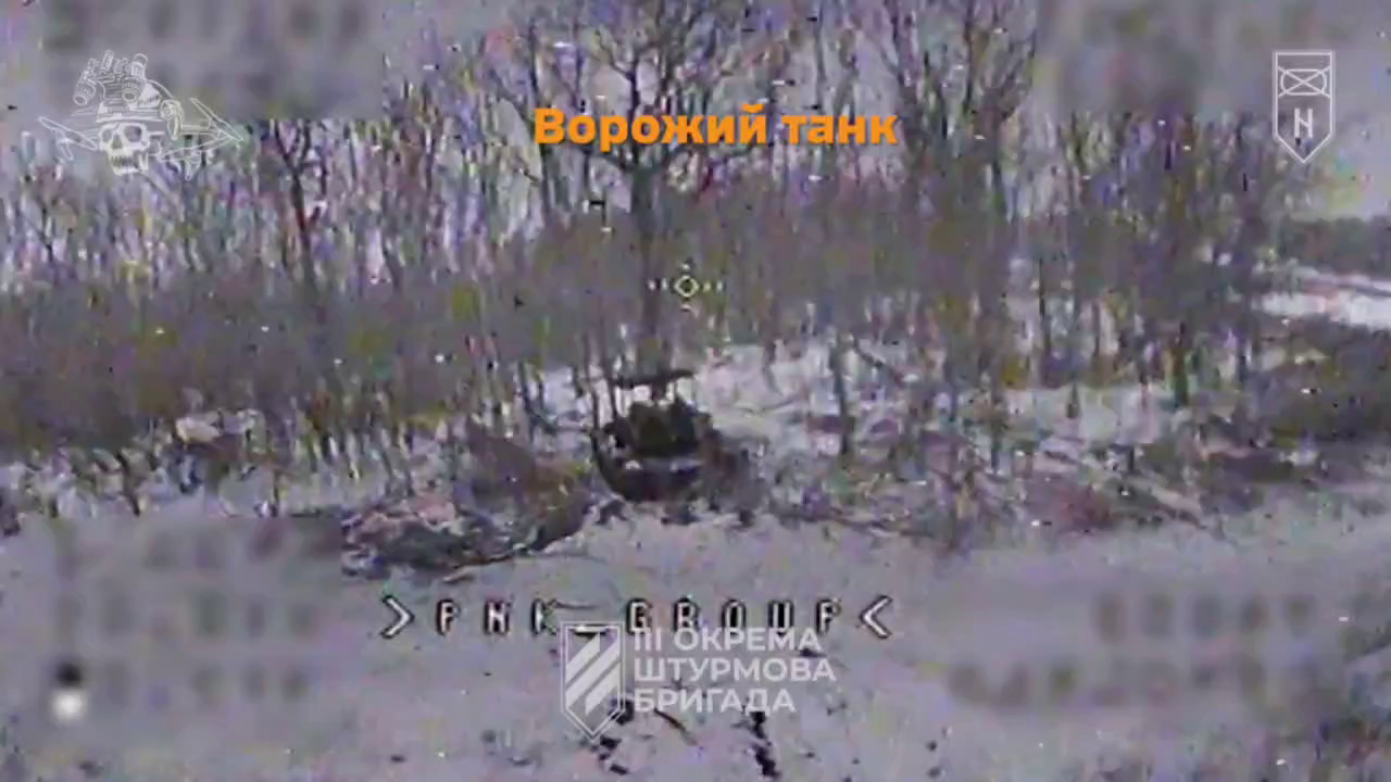 Танки палають, а особовий склад  "розлітається" під вогнем: у Третій штурмовій показали роботу по окупантах на Харківщині. Відео