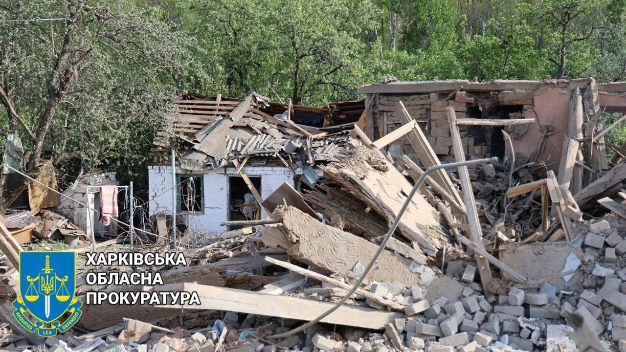 Российские обстрелы Купянского района 13 мая