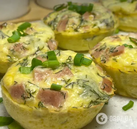 Элементарные маффины с сыром и колбасой: значительно лучше бутербродов с хлебом