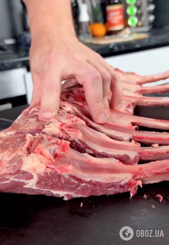 Как вкусно приготовить каре телятины