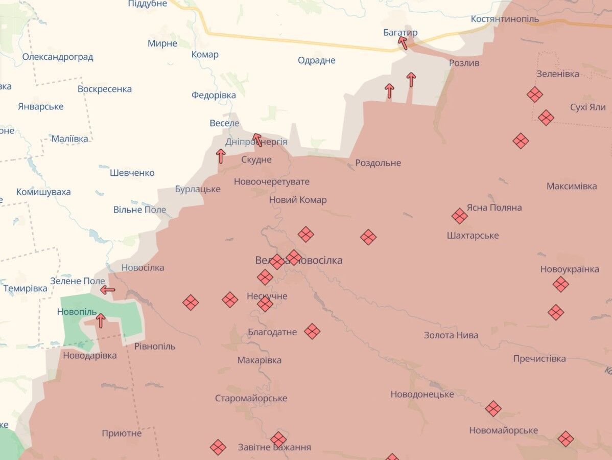 ВСУ улучшили тактическое положение на трех ключевых направлениях: Наев рассказал об успехах. Карта