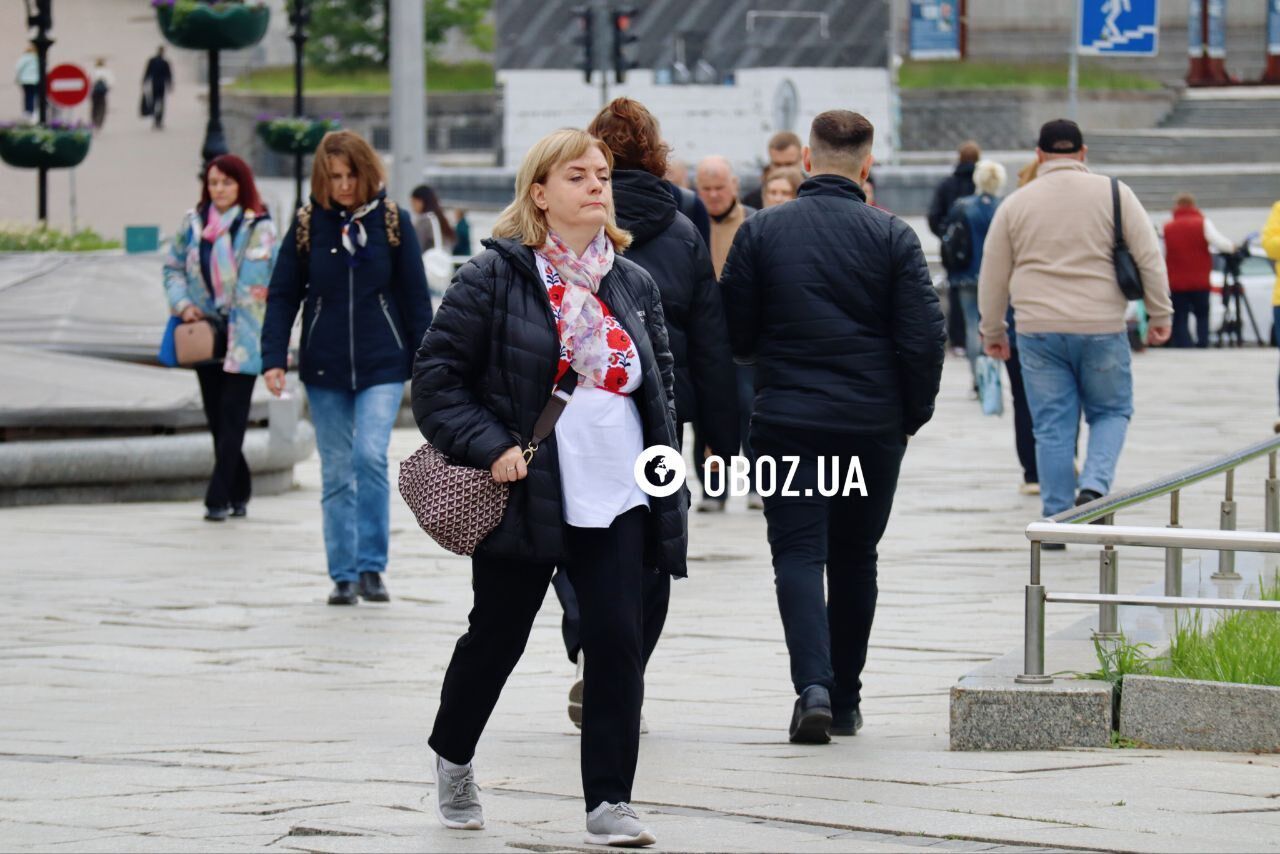 Несмотря на плохую погоду: украинцы в вышиванках заполонили улицы Киева. Фоторепортаж