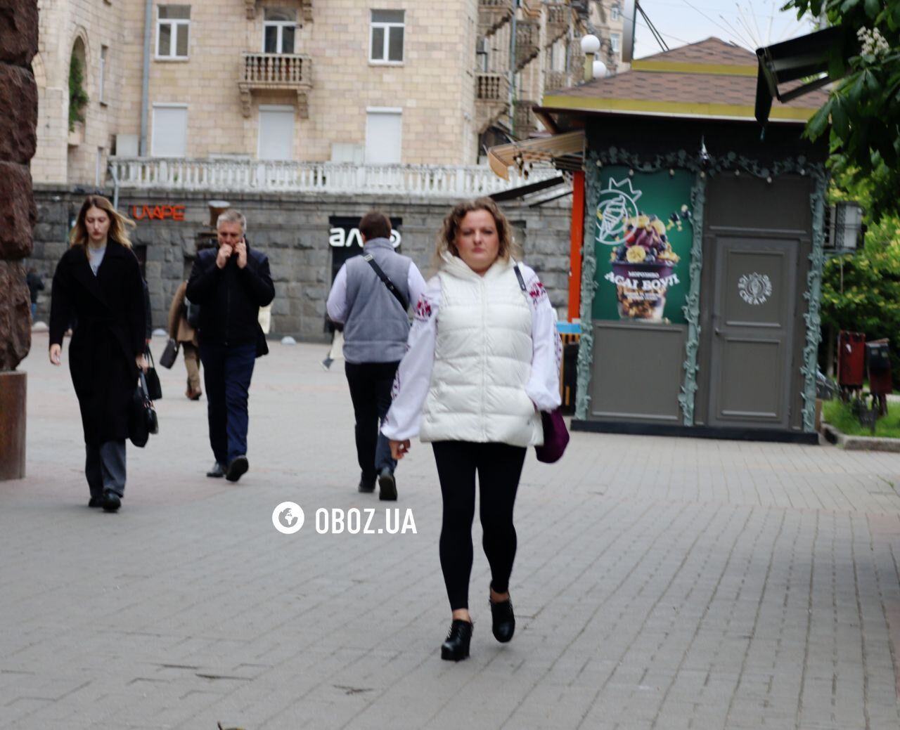 Несмотря на плохую погоду: украинцы в вышиванках заполонили улицы Киева. Фоторепортаж