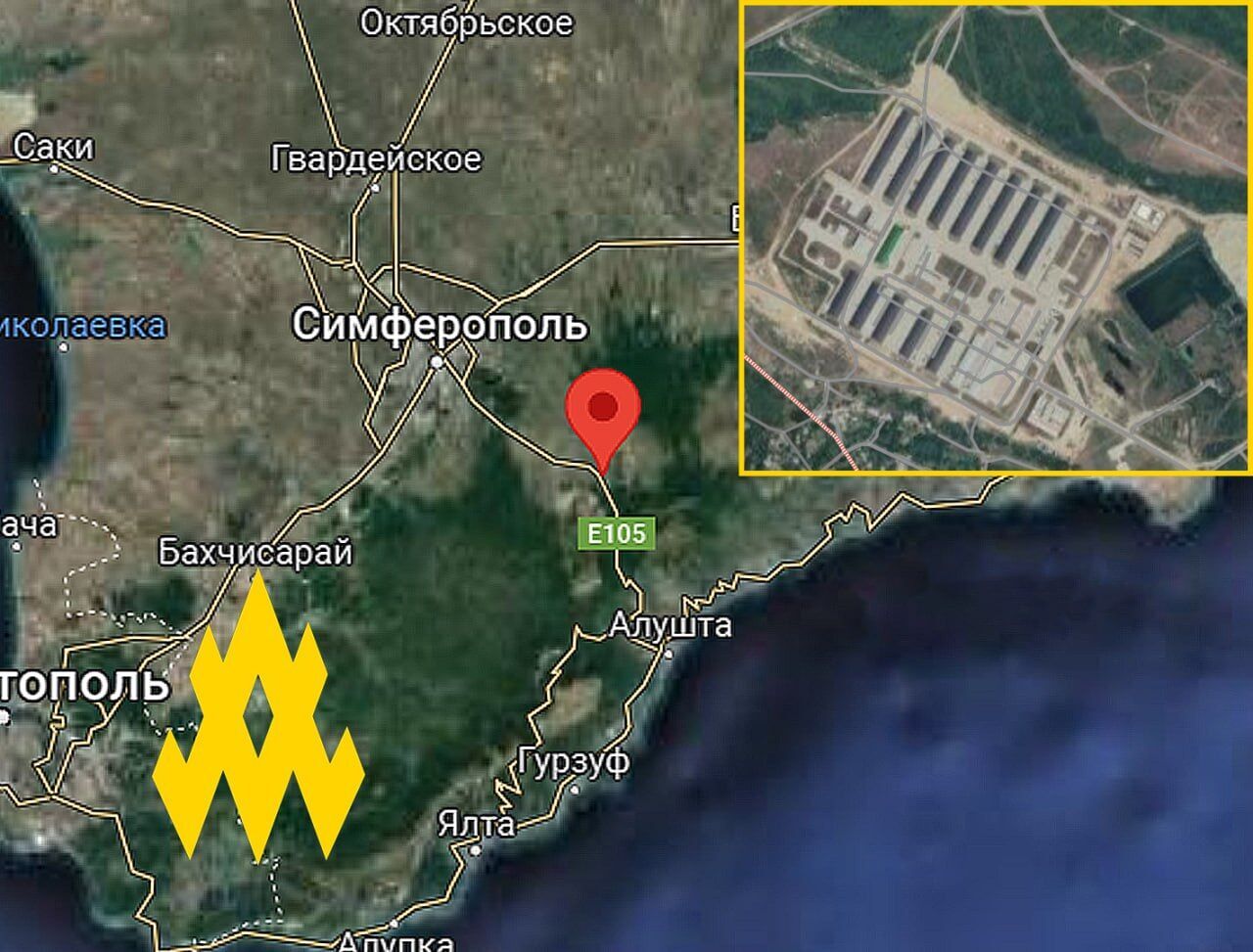 В оккупированном Крыму прогремела серия взрывов: под ударом были аэродромы, горит склад БК. Фото и видео