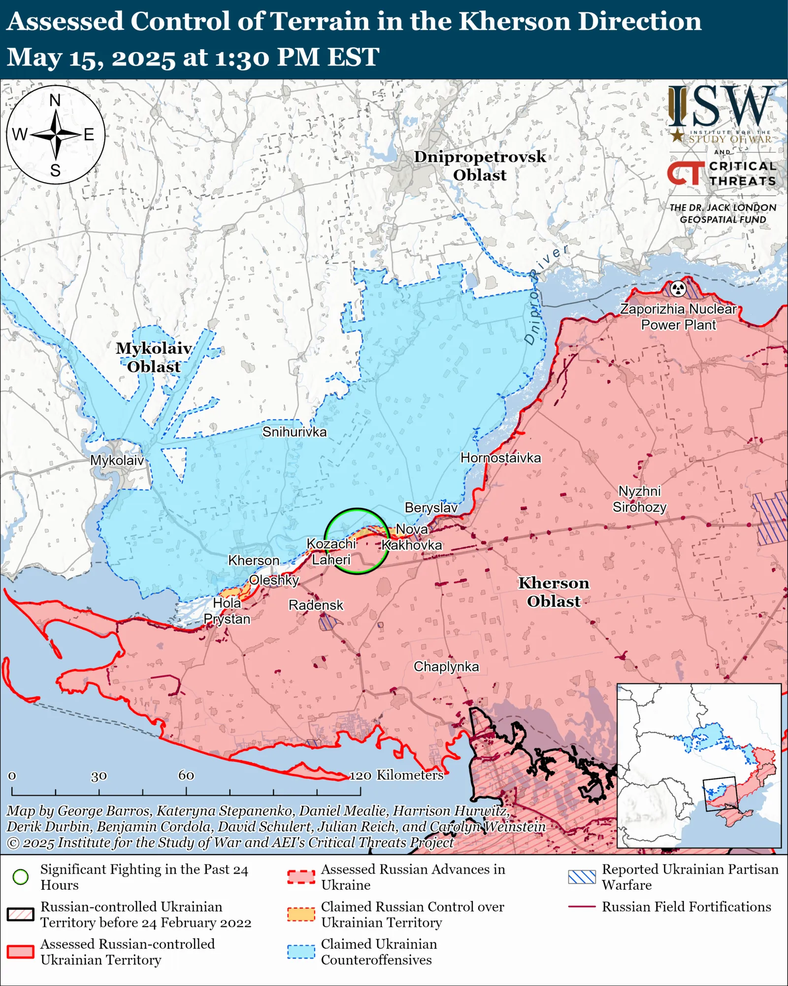 Українські війська просунулися на північ від Торецька, але у ворога теж є успіхи: аналіз ISW