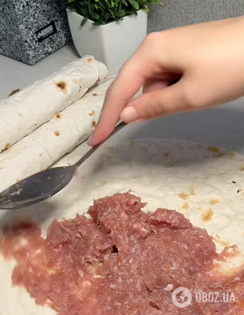 Что приготовить из лаваша и фарша