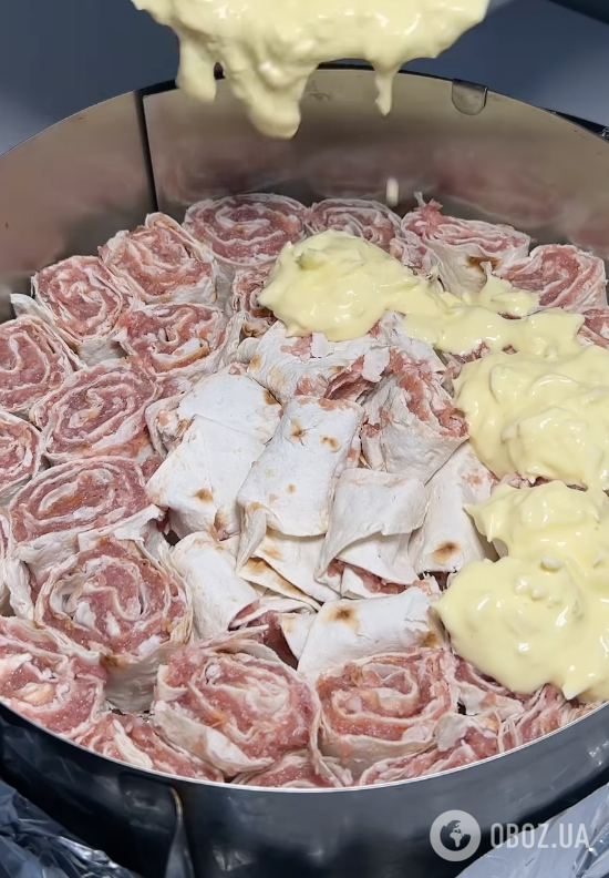 Заливка из яиц