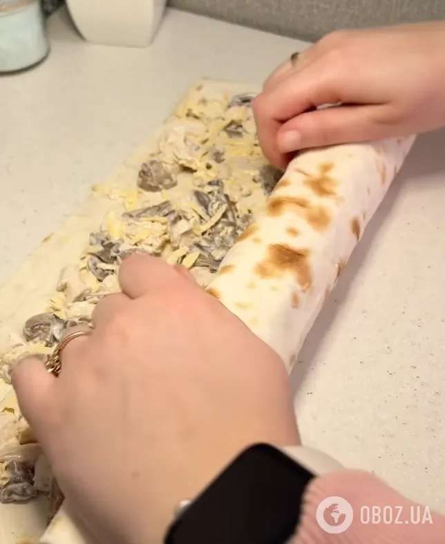 Рулет из лаваша