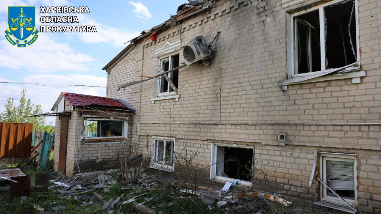 Ворог протягом дня бив по Купʼянщині дронами та "Градами": пошкоджено будинки, є постраждалі. Фото
