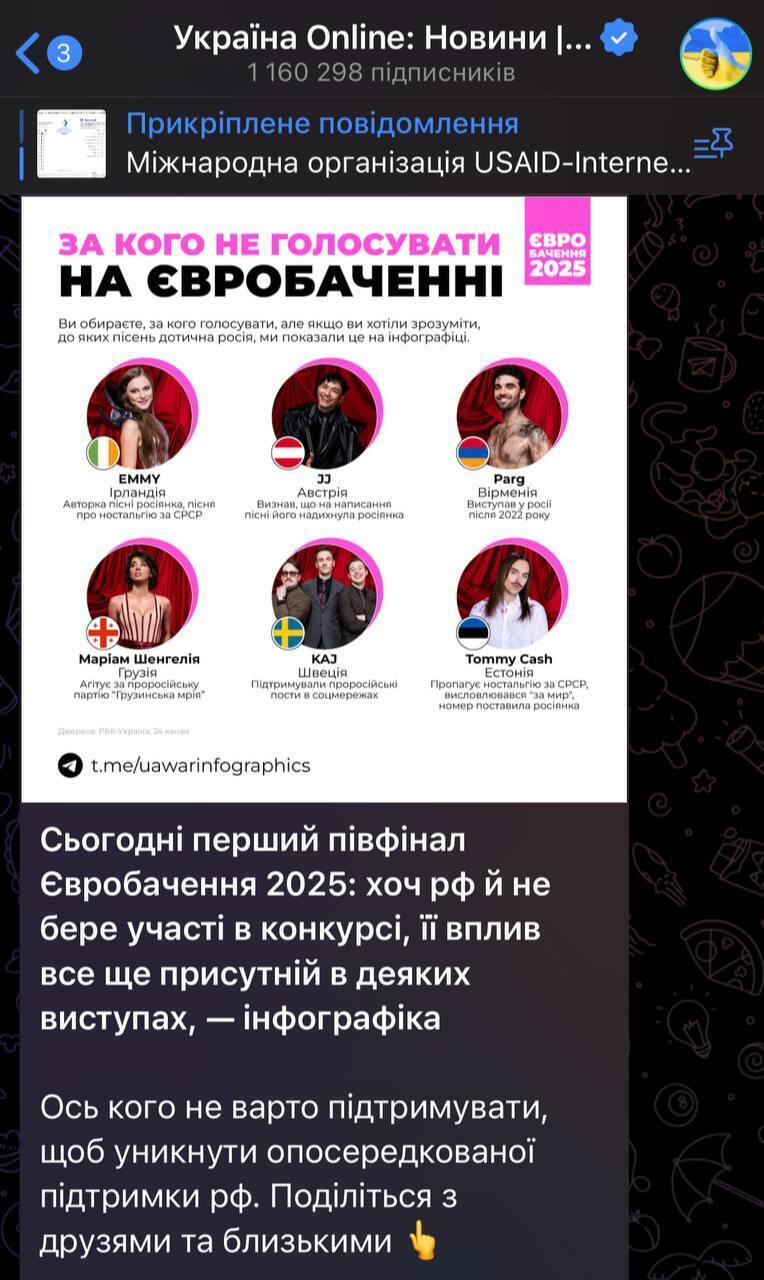 Від фаворита букмекерів до "вигнання": яким був виступ Томмі Кеша на Євробаченні 2025 і чому в мережі агітують не голосувати за Естонію