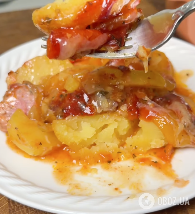 Готовый картофель