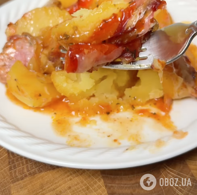 Тушеный картофель