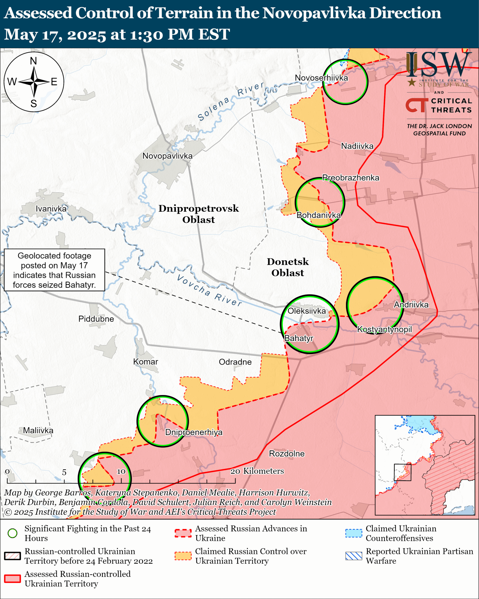 Армия РФ потерпела неудачи на Сумщине и Харьковщине: в ISW проанализировали текущую ситуацию на фронте. Карта