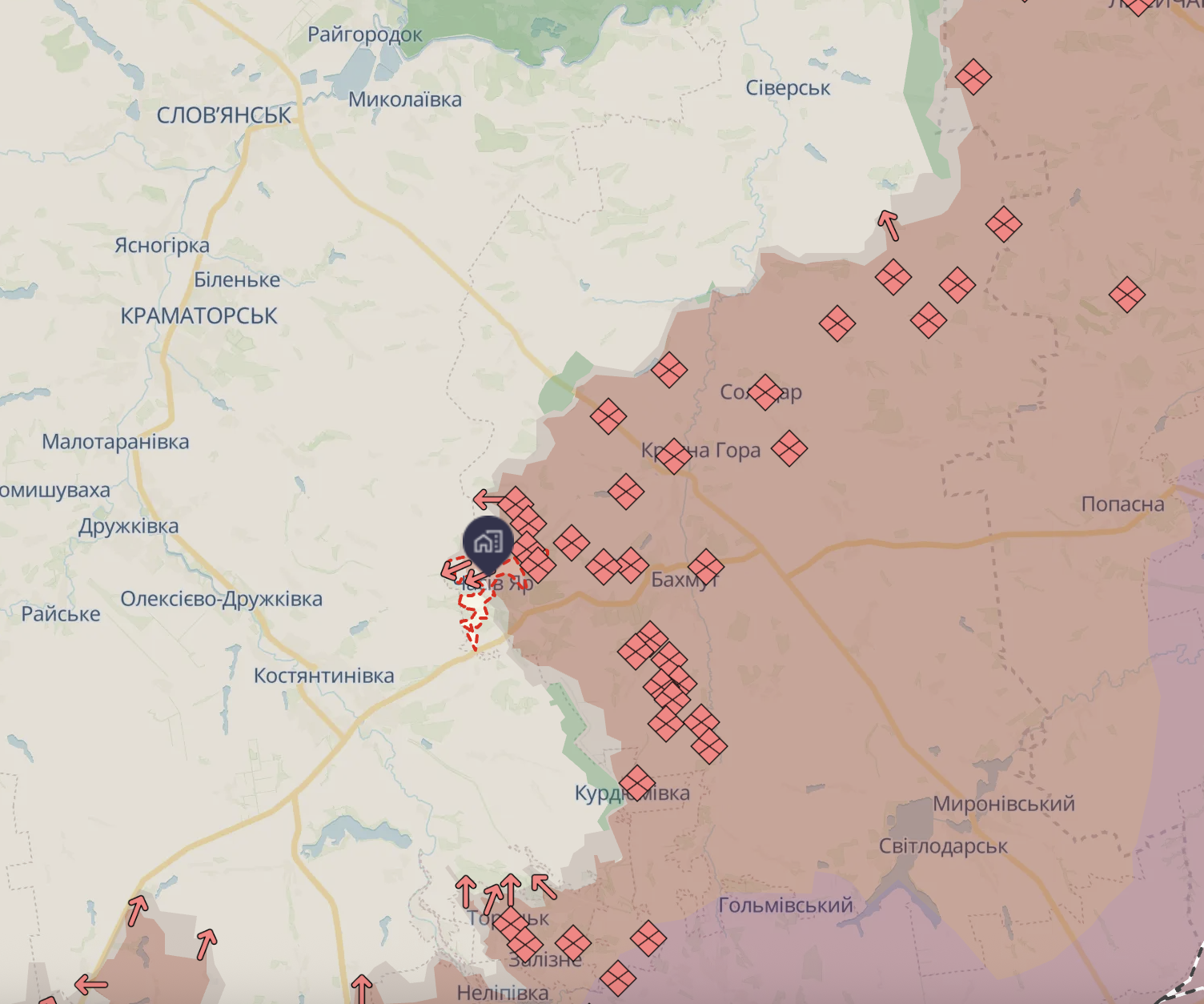 Оборона триває: у Часовому Яру воїни ЗСУ зупинили механізований штурм військ РФ. Відео
