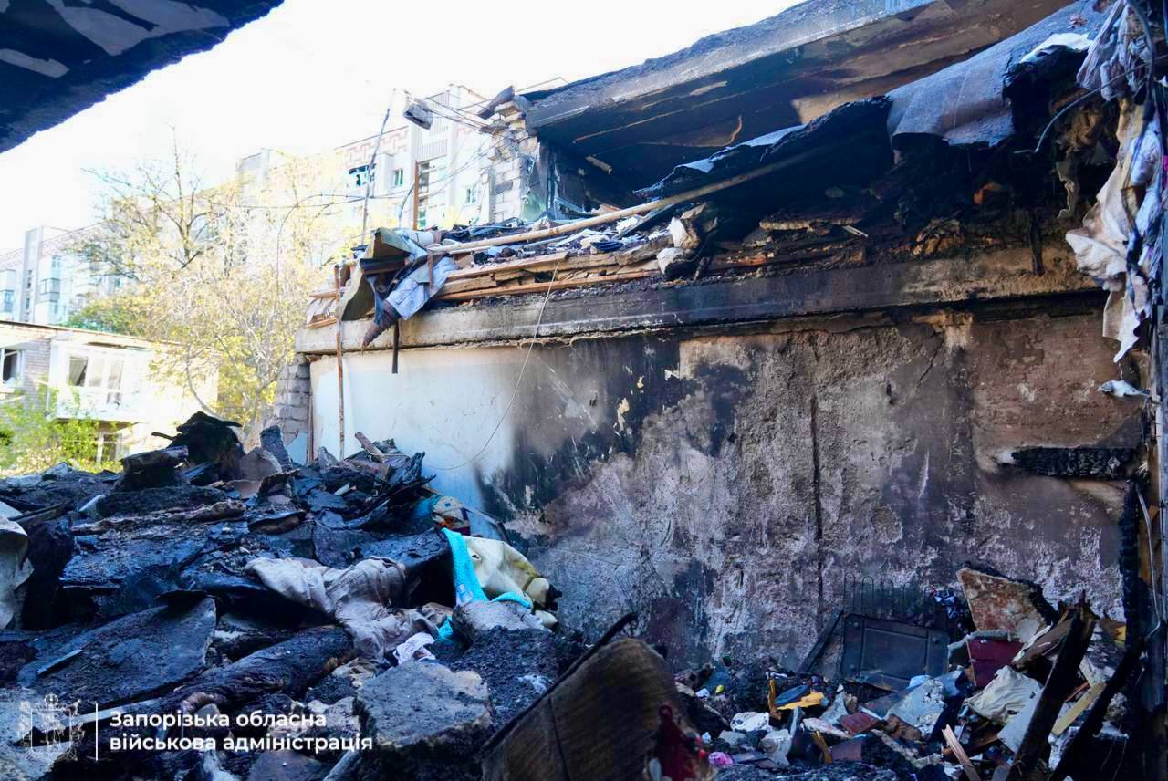 Росія завдала 11 ударів "Шахедами" по Запоріжжю: постраждав 31 мирний житель, серед них двоє дітей. Фото і відео