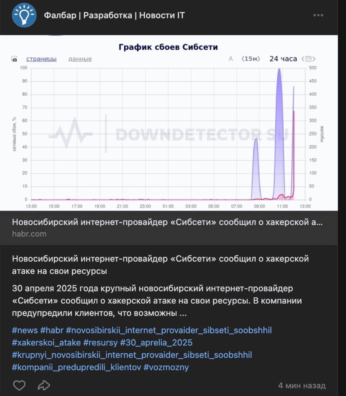 Первомай без интернета: украинская разведка "положила" серверы российских провайдеров