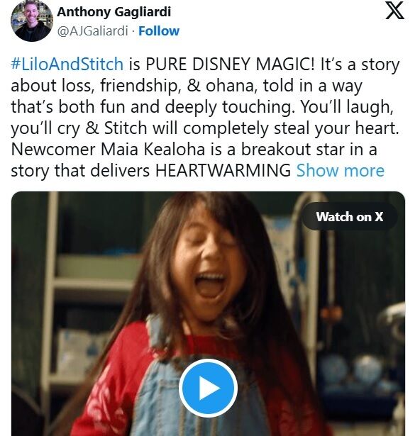 "Найкращий фільм в історії Disney": критики вже оцінили нову версію "Літо і Стіча"