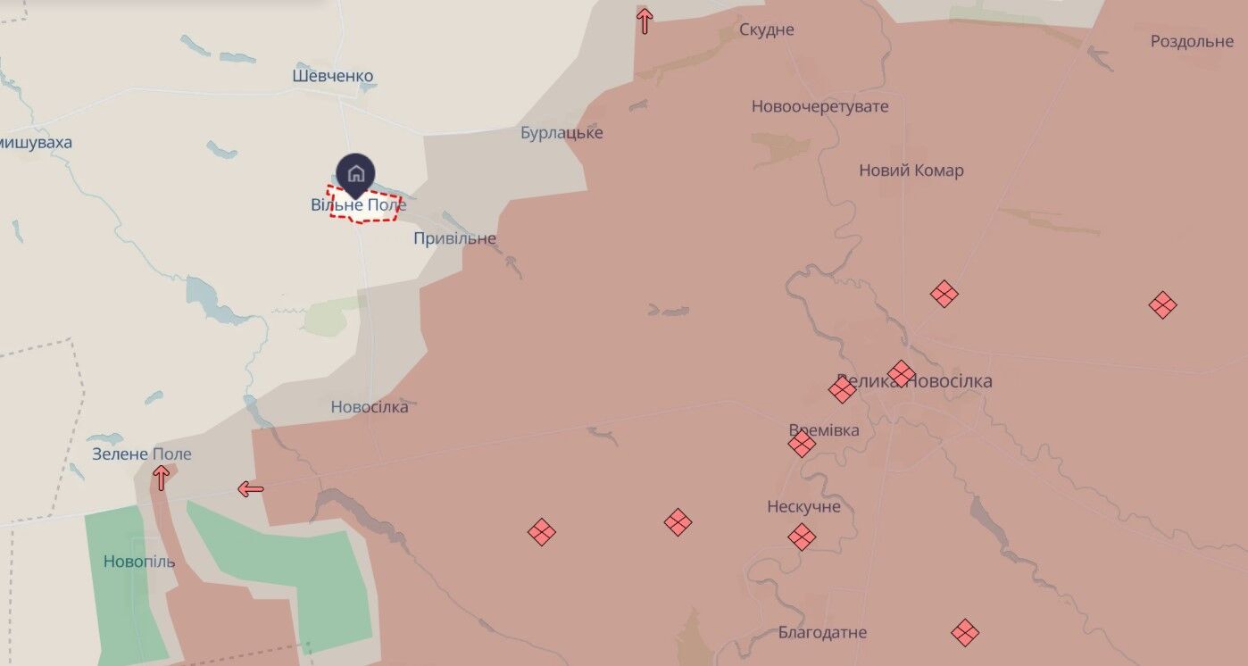 "Зйомки" тривали недовго: ЗСУ ліквідували окупантів, які видали фейк про "захоплення" Вільного Поля на Донеччині. Відео