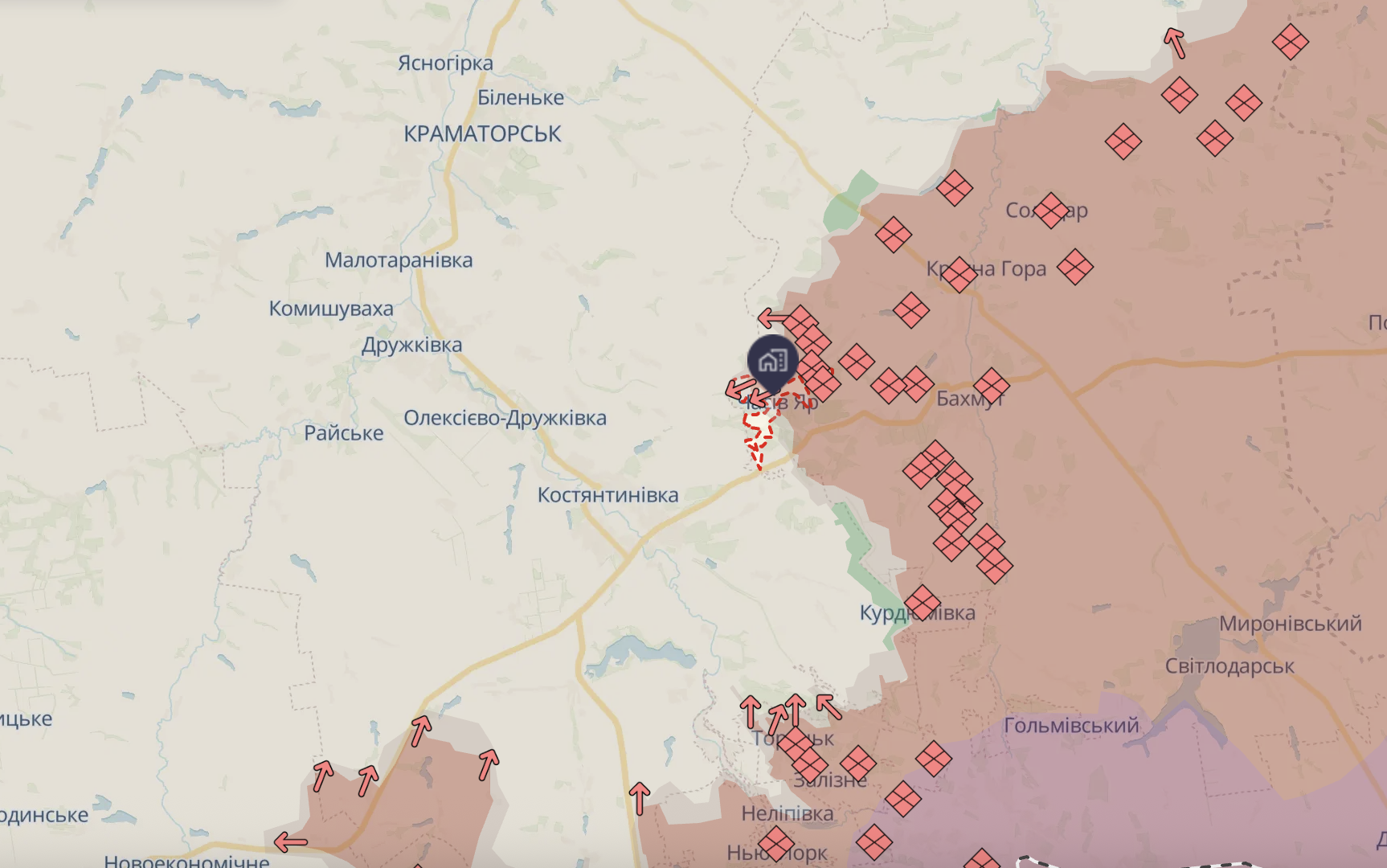 "Руйнують кожен будинок, до якого можуть дотягнутися": у ЗСУ розповіли про тактику РФ у Часовому Яру