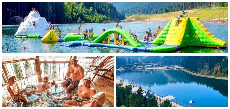 Озера для купання в Карпатах